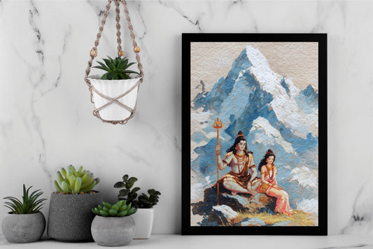 ShivβParvati β The Eternal Union of Power & Peace ποΈβοΈ