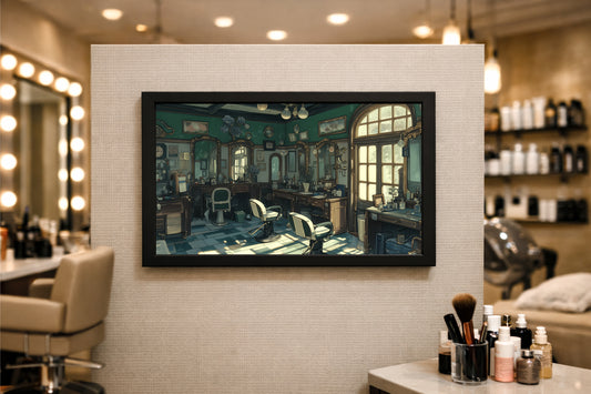 The Classic Barber Lounge – Timeless Style & Calm Vibes ✂️✨