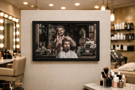 The Master’s Touch – Classic Barber Craft ✂️🧔