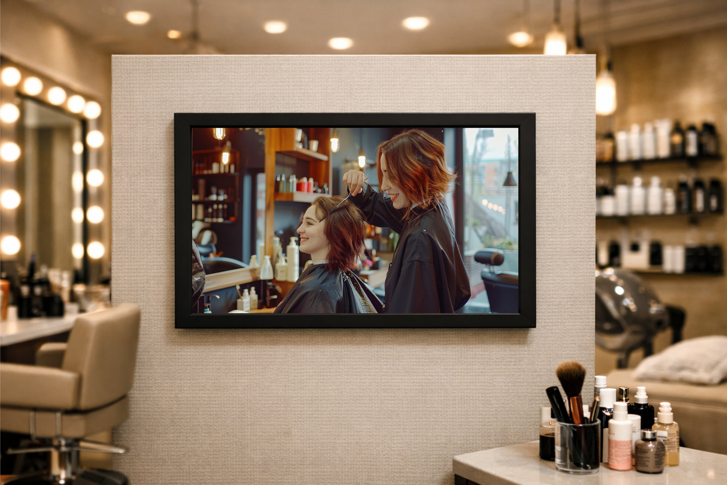 Elegant Salon Moment – Beauty in Every Detail ✂️✨