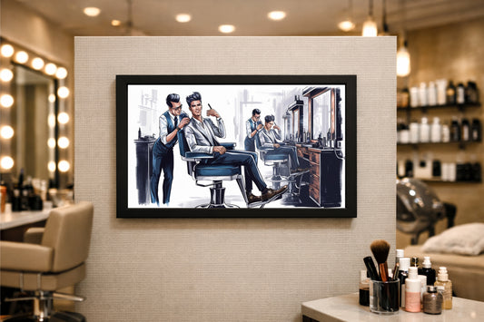 The Gentleman’s Lounge – Style, Class & Confidence ✂️✨