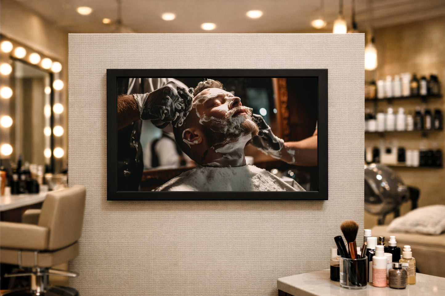 Luxury Shave Experience β The Art of Relaxed Grooming πͺβ¨