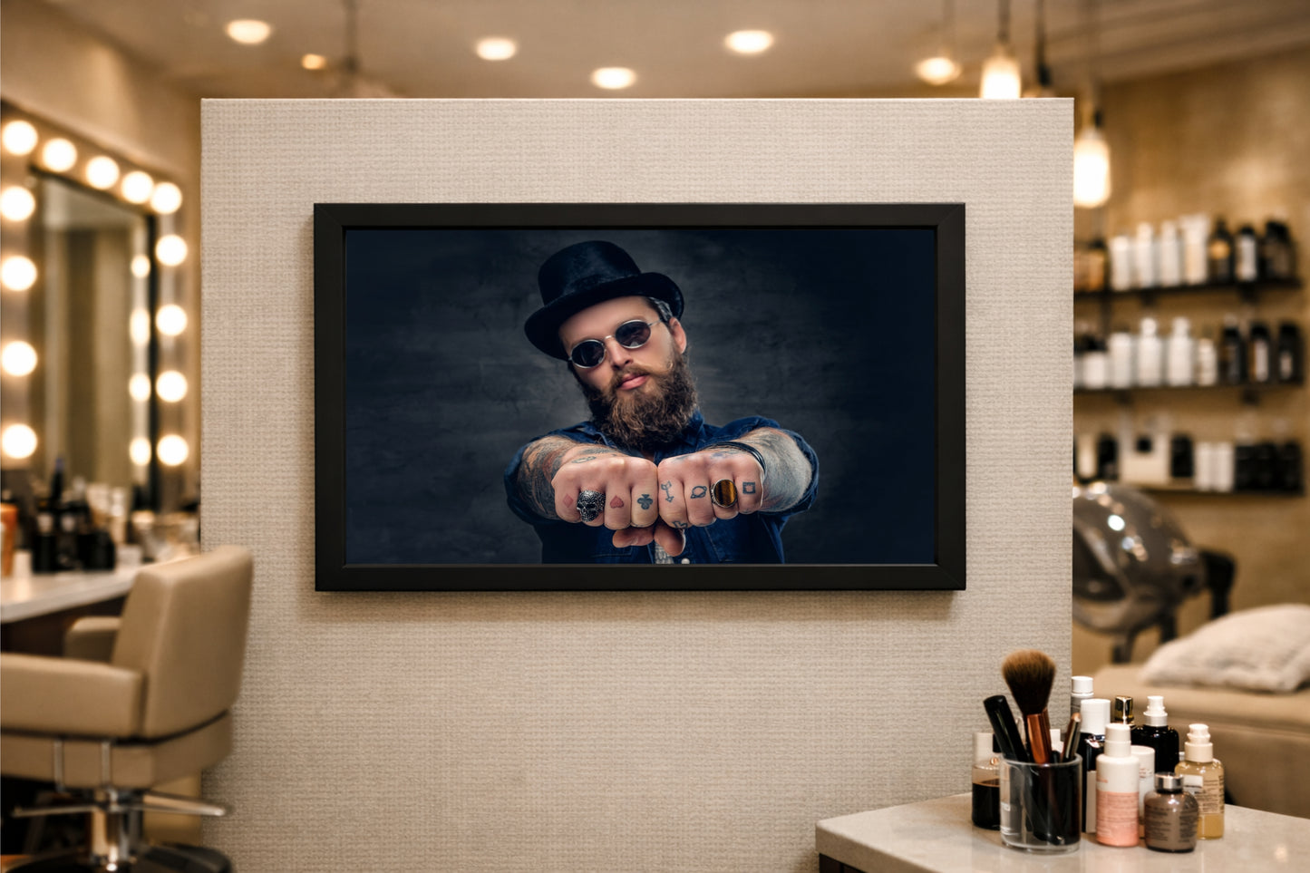 Bold Gentleman β Power & Personality Wall Art π§ββοΈπ₯