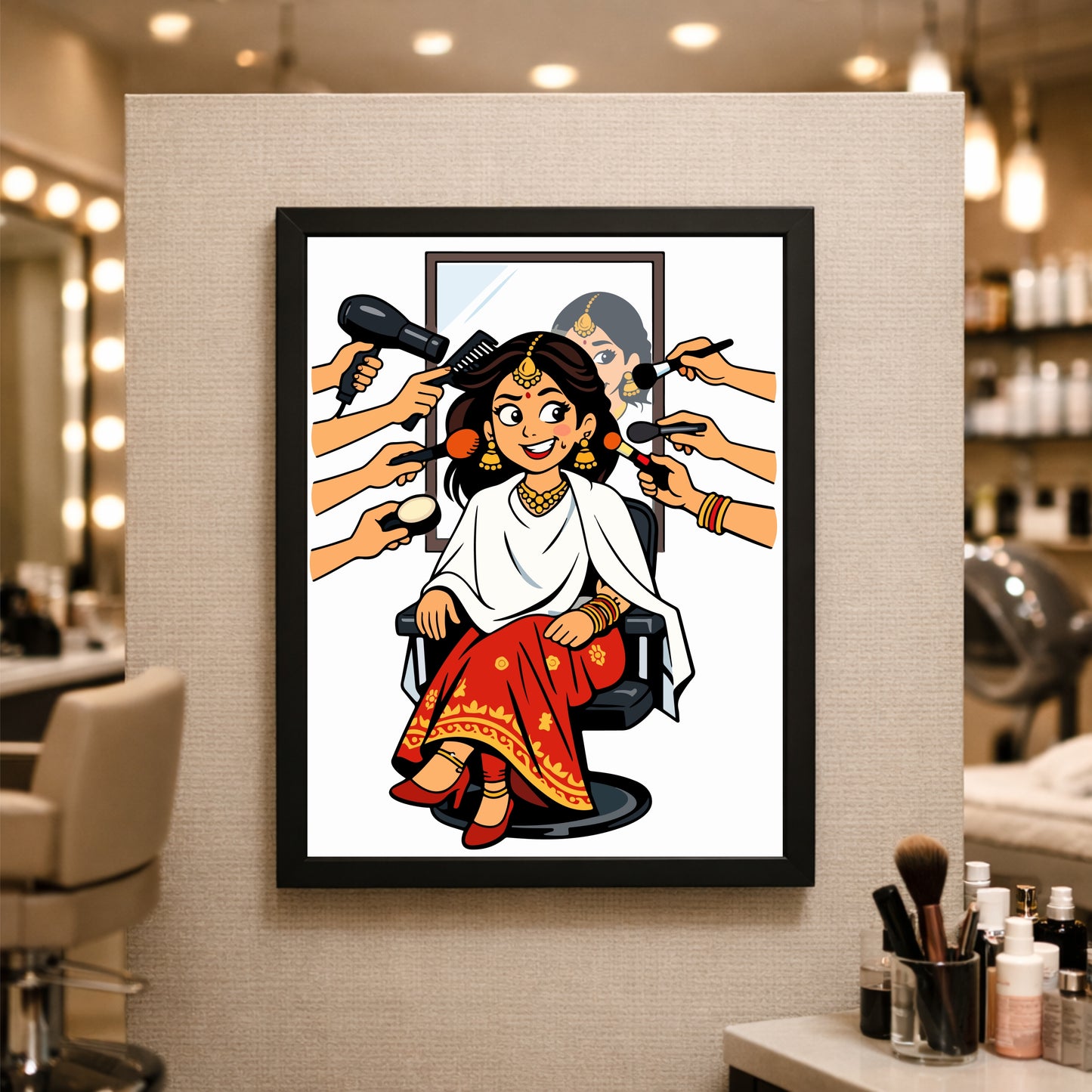 The Bridal Glow β Beauty & Elegance in Art ππ°