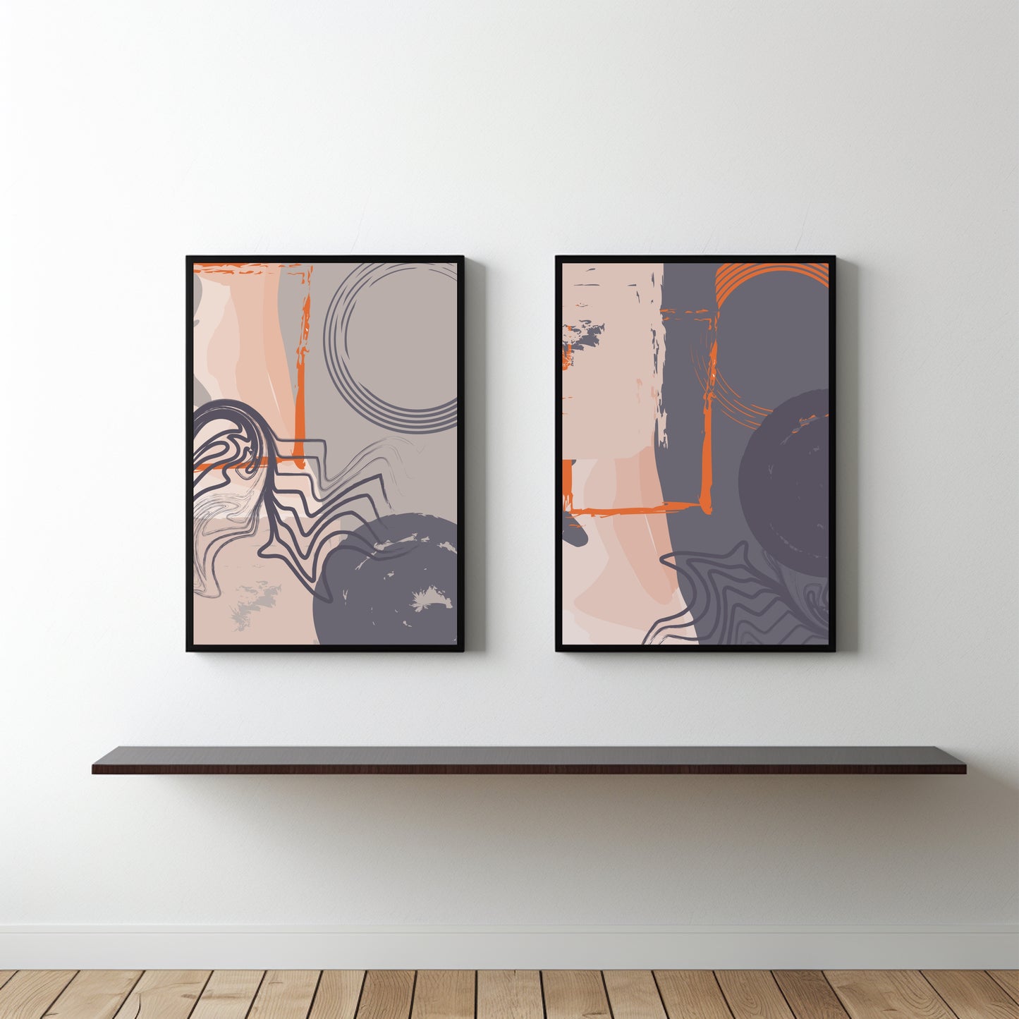 Subtle Rhythm β Contemporary Abstract Wall Art π¨β¨