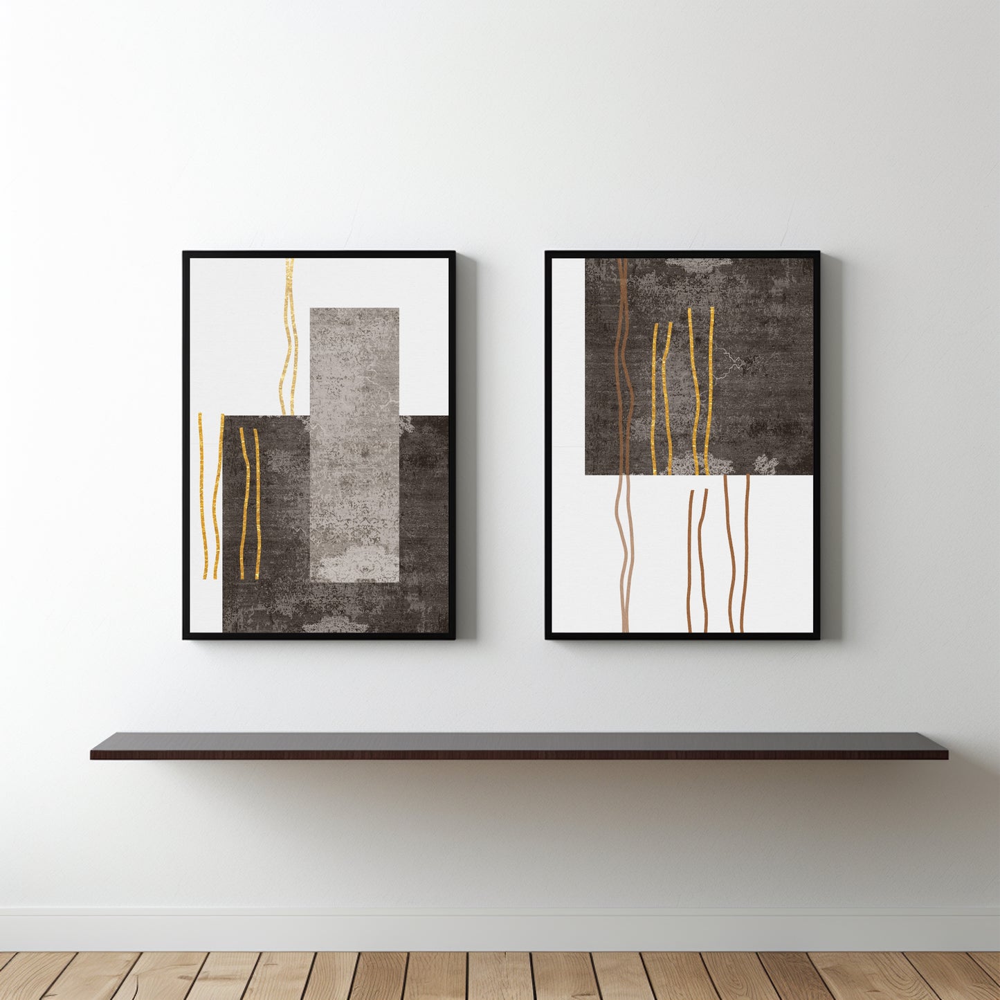 Textured Gold β Modern Abstract Wall Art β¨π€