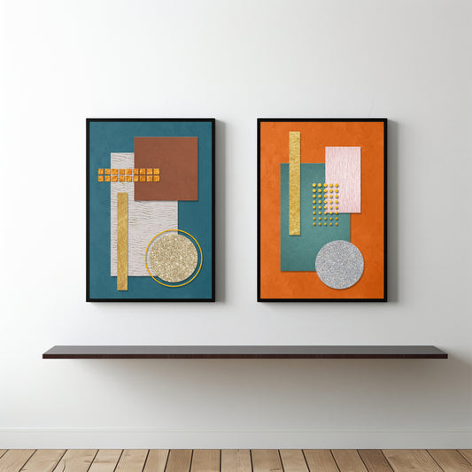 Gilded Balance β Modern Luxe Abstract Wall Art β¨π’π§