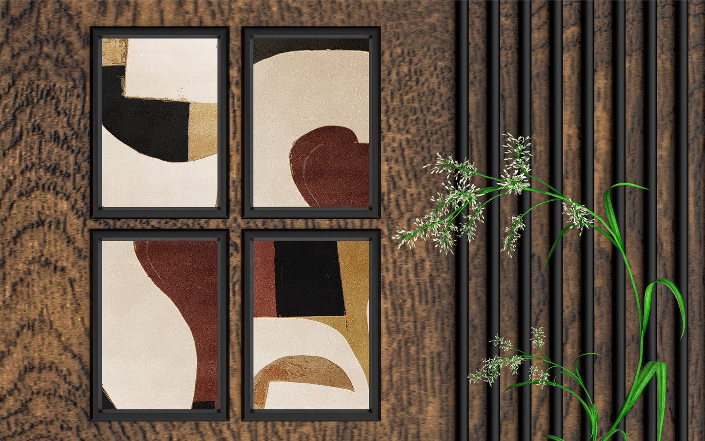 Earth Curve β Warm Neutral Abstract Wall Art π€β¨