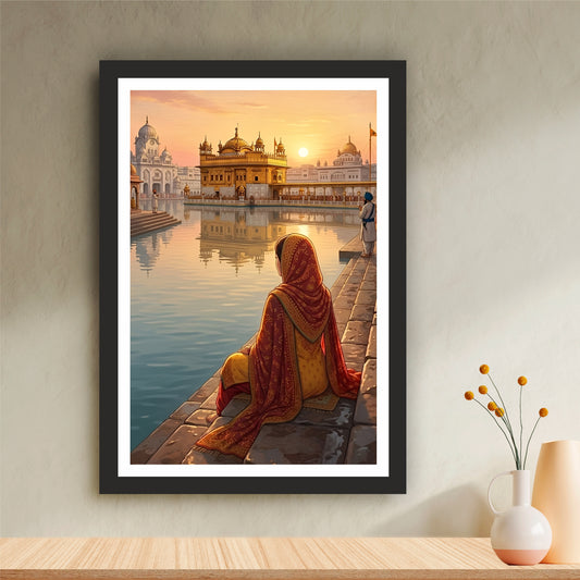 Sri Harmandir Sahib – A Moment of Peace, Devotion & Divine Reflection