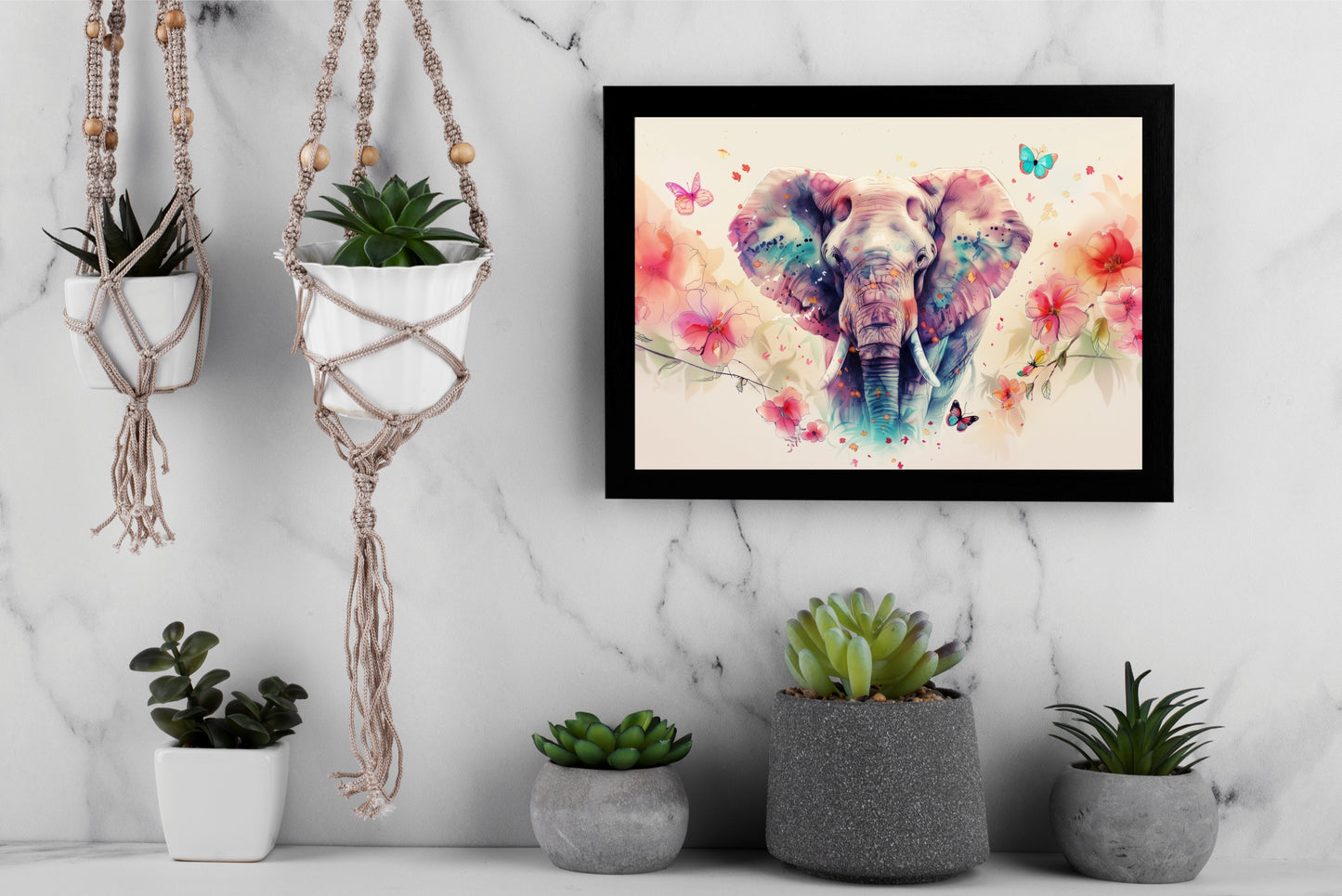 Blooming Majesty β The Floral Elephant ππΈ