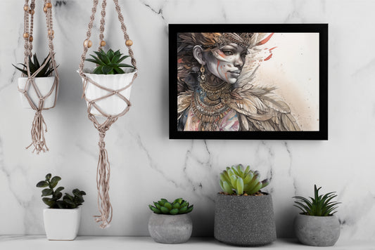 Spirit of the Wild โ Tribal Muse ๐ชถ๐ฅ