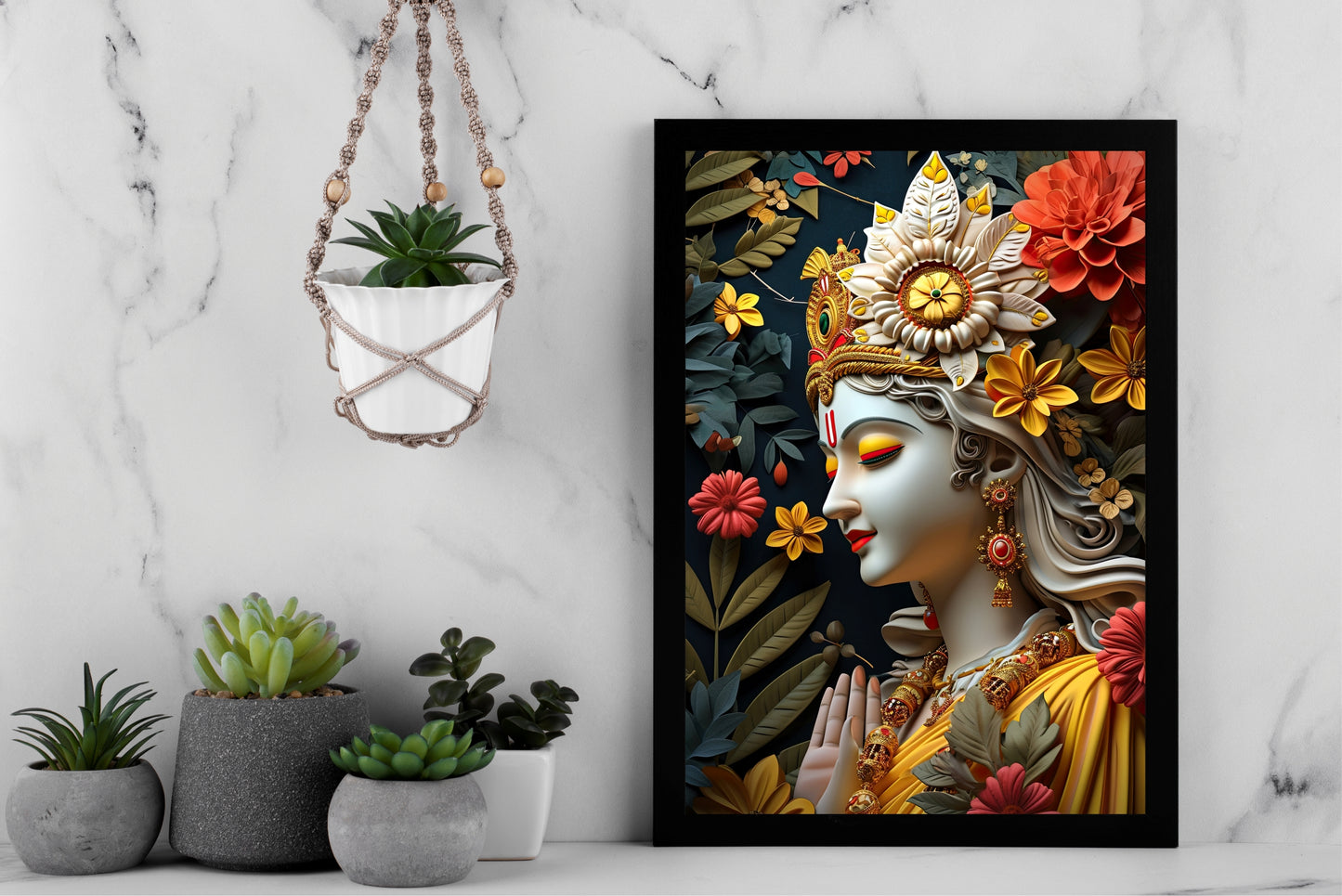 Divine Serenity β Goddess Art Premium Frame πͺβ¨