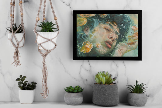 Drowned in Daydreams – Submerged Serenity Art 🌊🍃