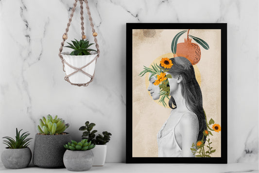 Blooming Duality – The Mind in Full Blossom 🌼🧠✨