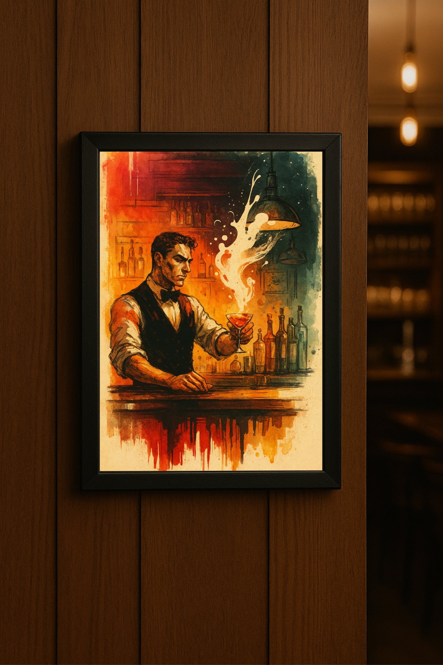 “The Fire Mix – Art of the Master Bartender” 🔥🍸