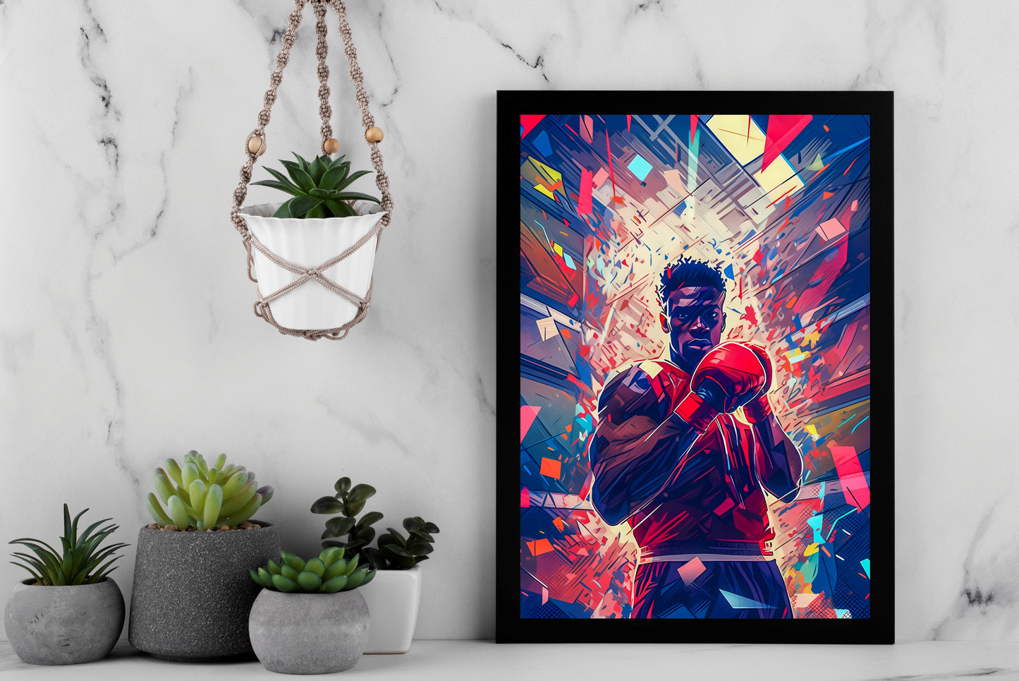 “Rise of the Fighter – ESS Inspired Frame” 🥊🔥