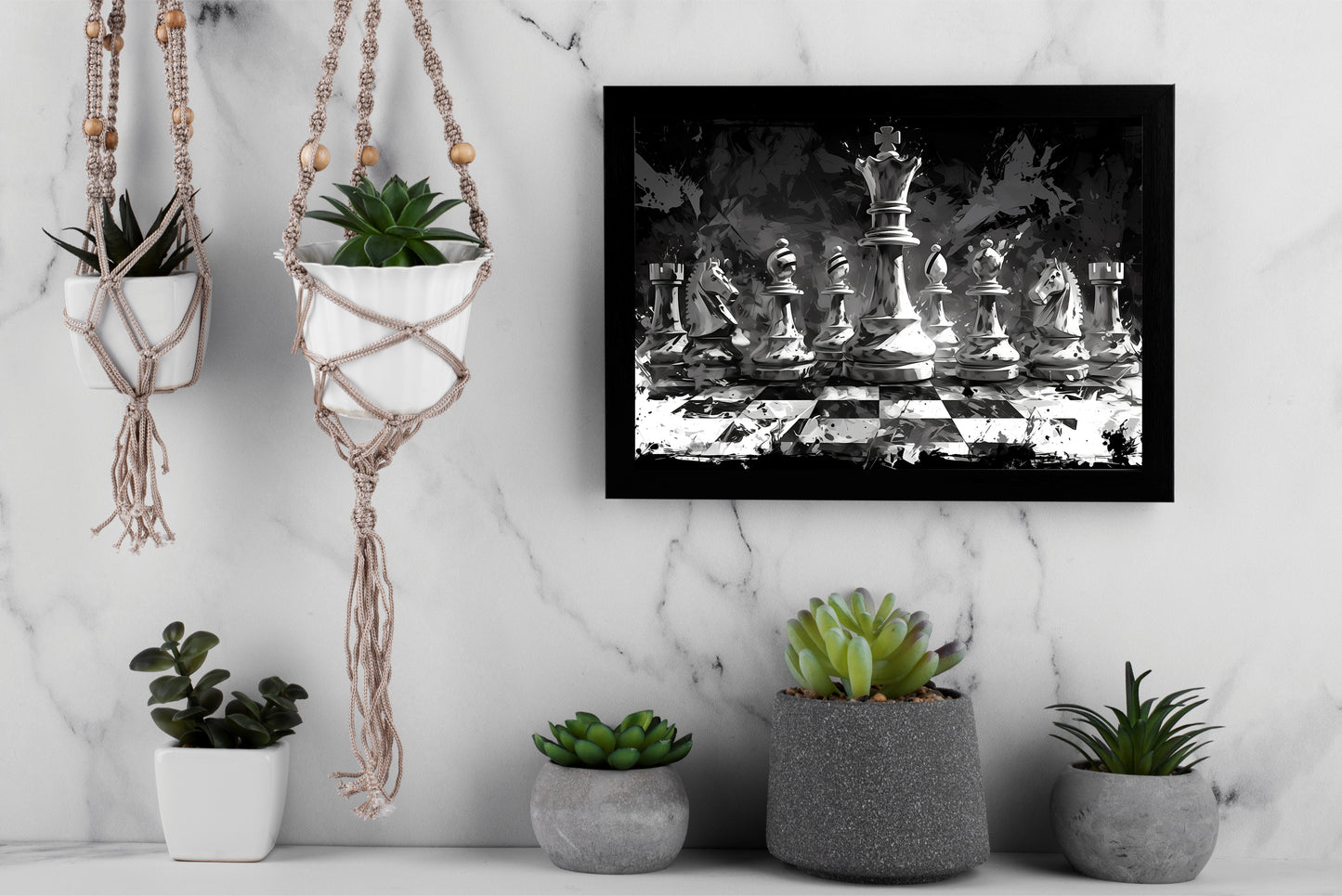 “Shadowed Strategy – ESS Inspired Frame” ♟️⚔️