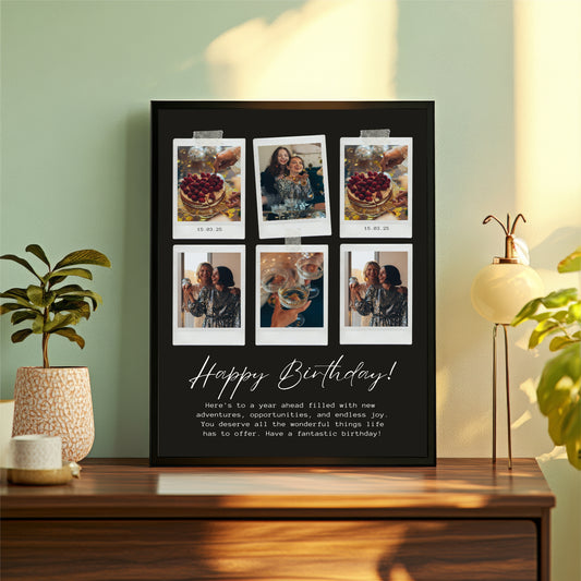 Customized Birthday Photo Frame