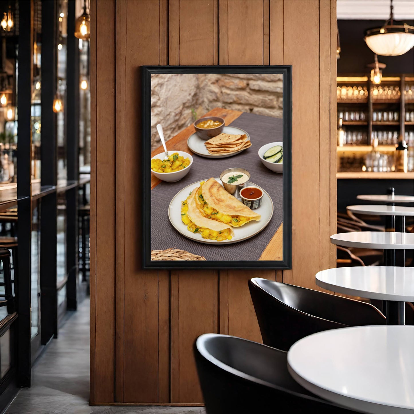 South Indian Comfort β Masala Dosa Art Frame π₯πΏ