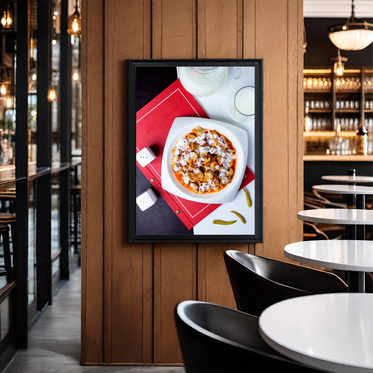 Creamy Comfort β Indian Fusion Food Art Frame π½οΈπ₯