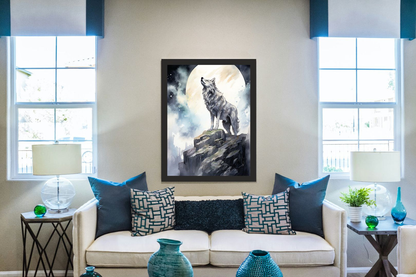 Wild & Fearless β Wolf Wall Art πΊβ¨