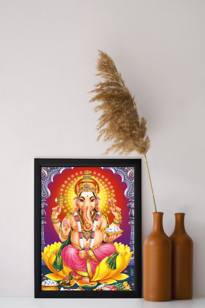 Lord Ganesh Ji Wall Frame