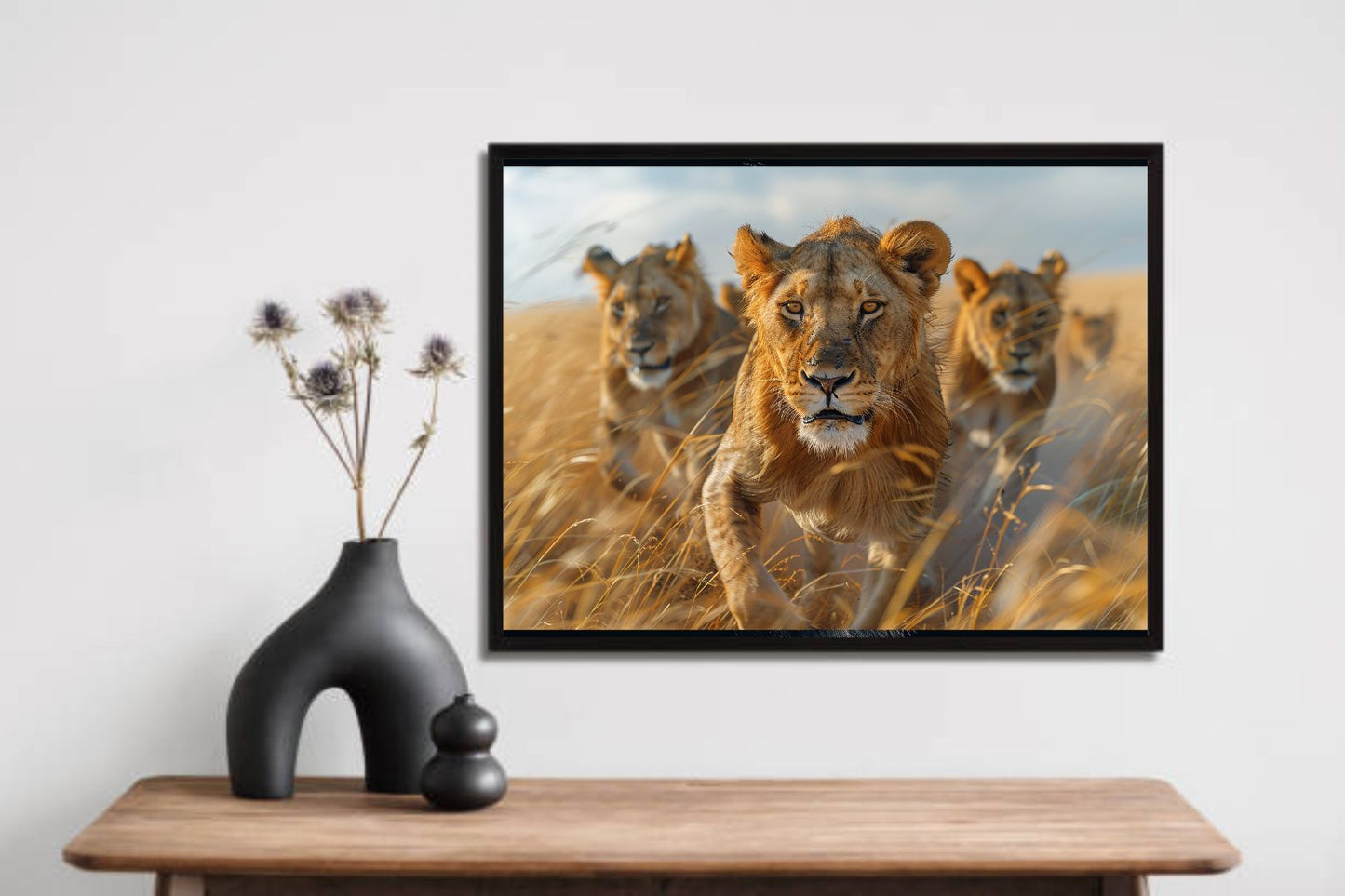 Majestic Lion & Nature Wall Art β Power Meets Serenity π¦πΏ