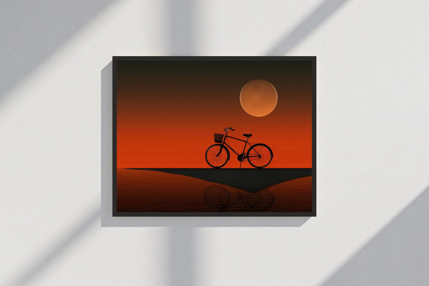 Sunset Nature Wall Frame β A Breathtaking Blend of Colors & Serenity