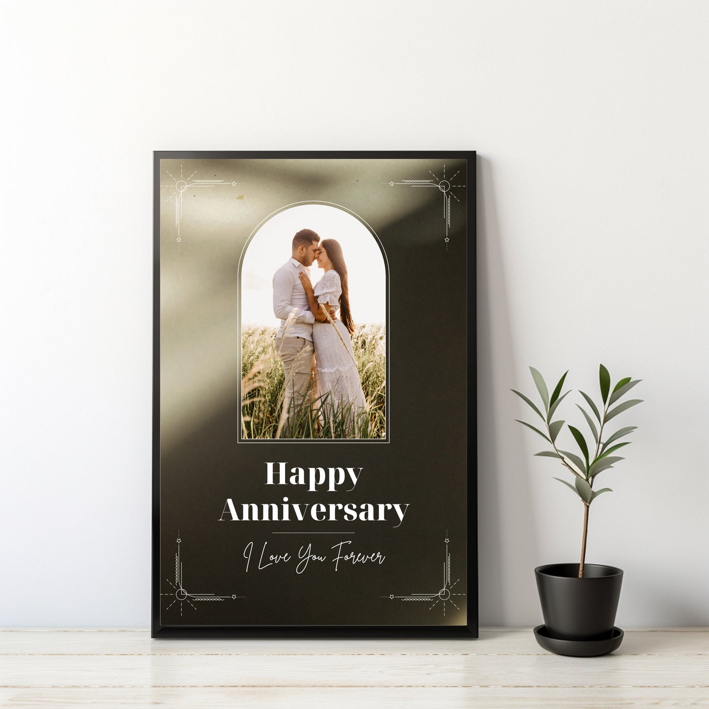 Personalized Anniversary Frame β Celebrate Your Forever Love