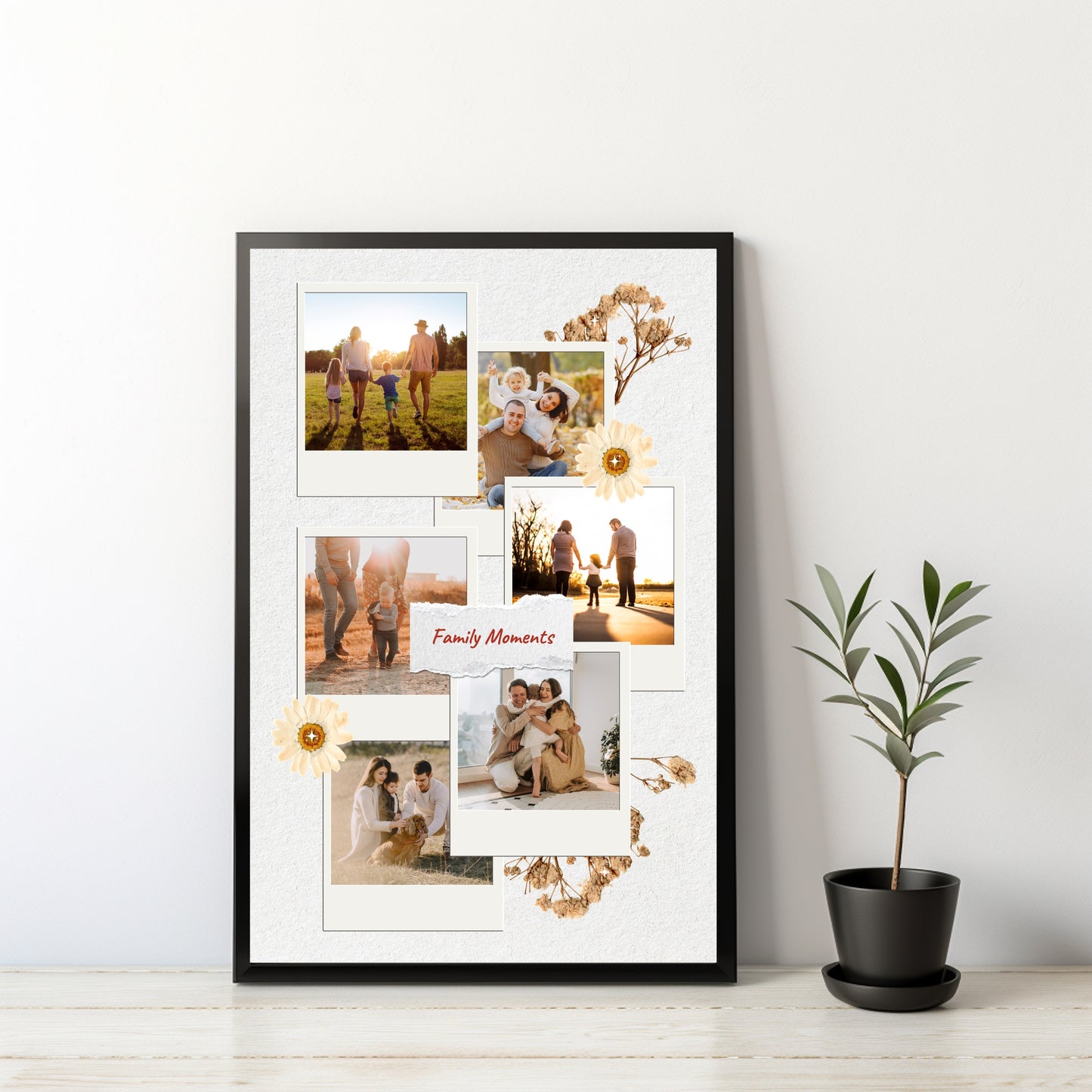 Personalized Happy Together Family Collage Frame β Treasure Your Memories!