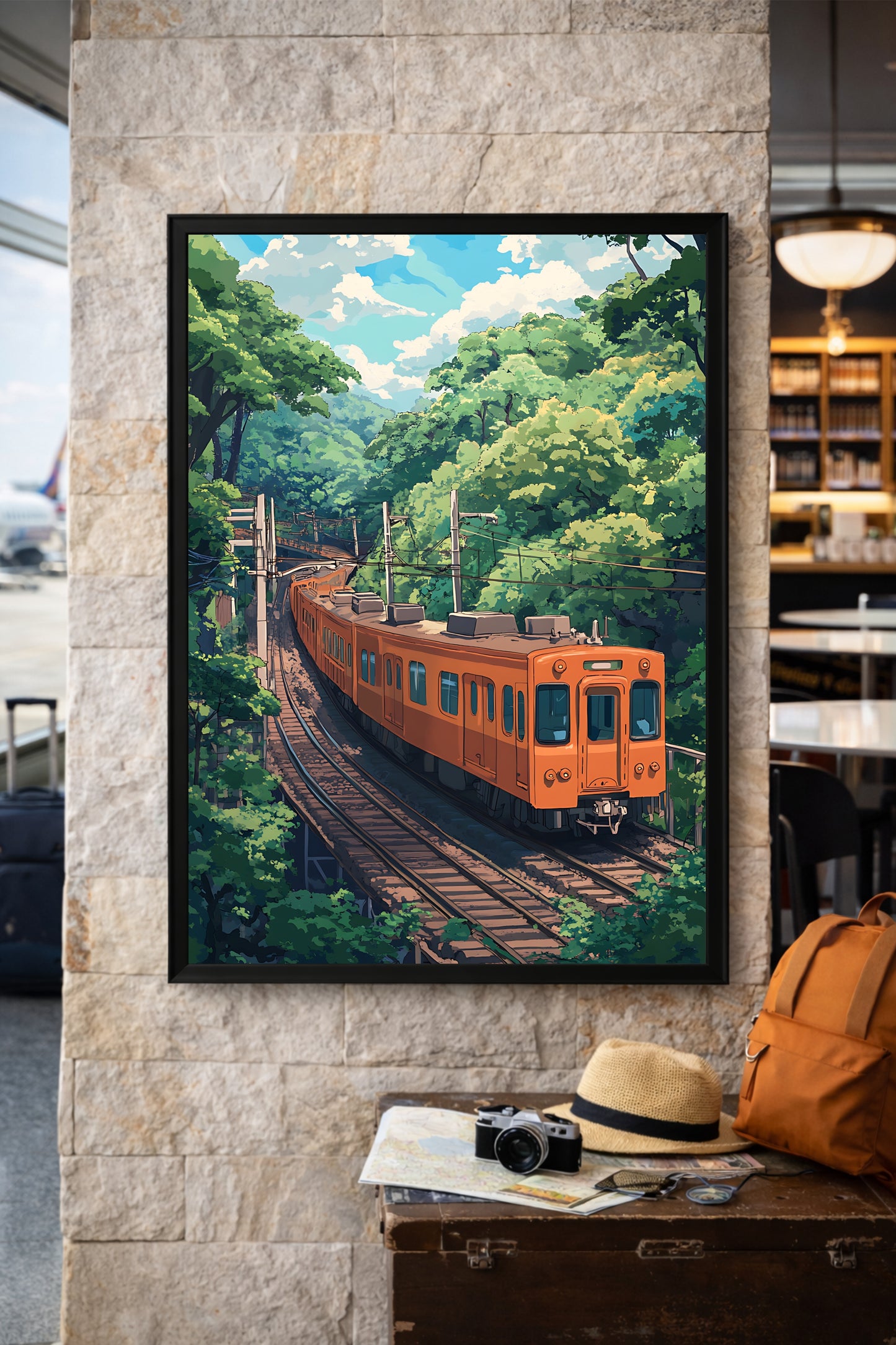 Forest Line – A Calm Ride Through Nature 🌿🚆