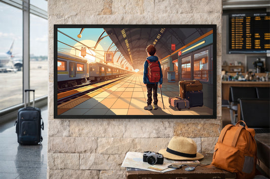 The Journey Begins – Waiting for What’s Next 🚉✨