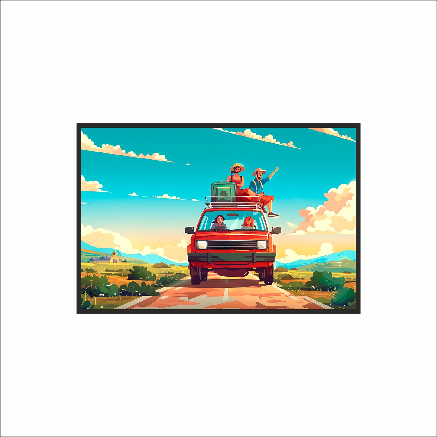 On the Road Again – Freedom in Every Mile 🚗✨