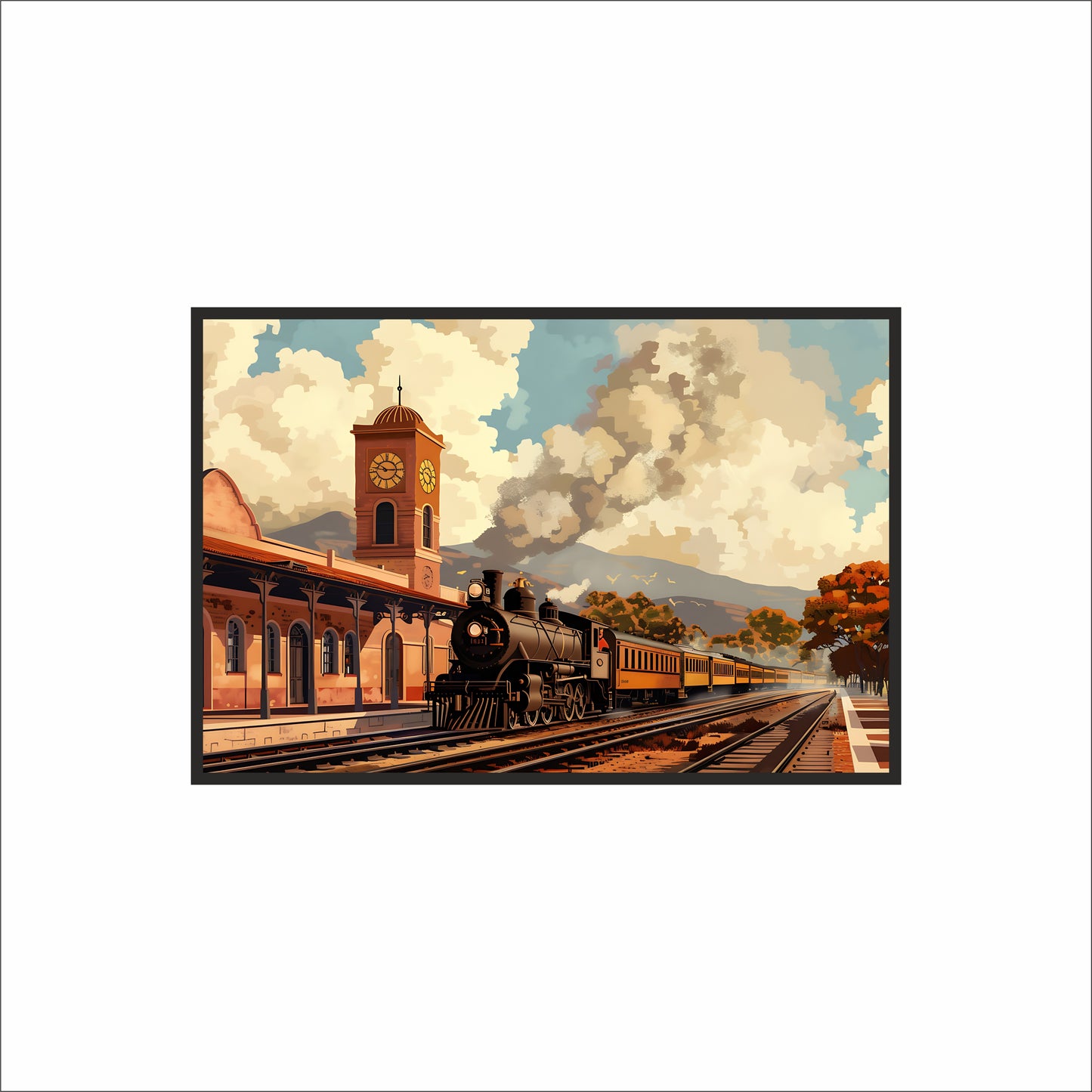 Timeless Journey – Where Stories Begin 🚂✨