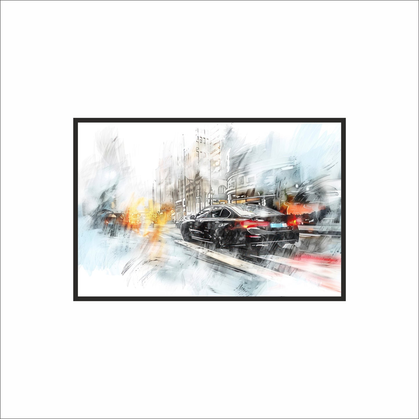 Urban Rush – Speed Through the City Lights 🚗✨