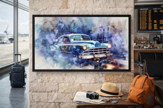 Midnight Drive – Vintage Power in Motion 🚘✨