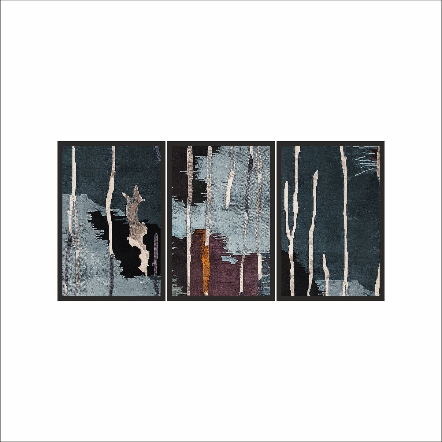 Midnight Flow – Abstract Depth & Motion 🌌✨