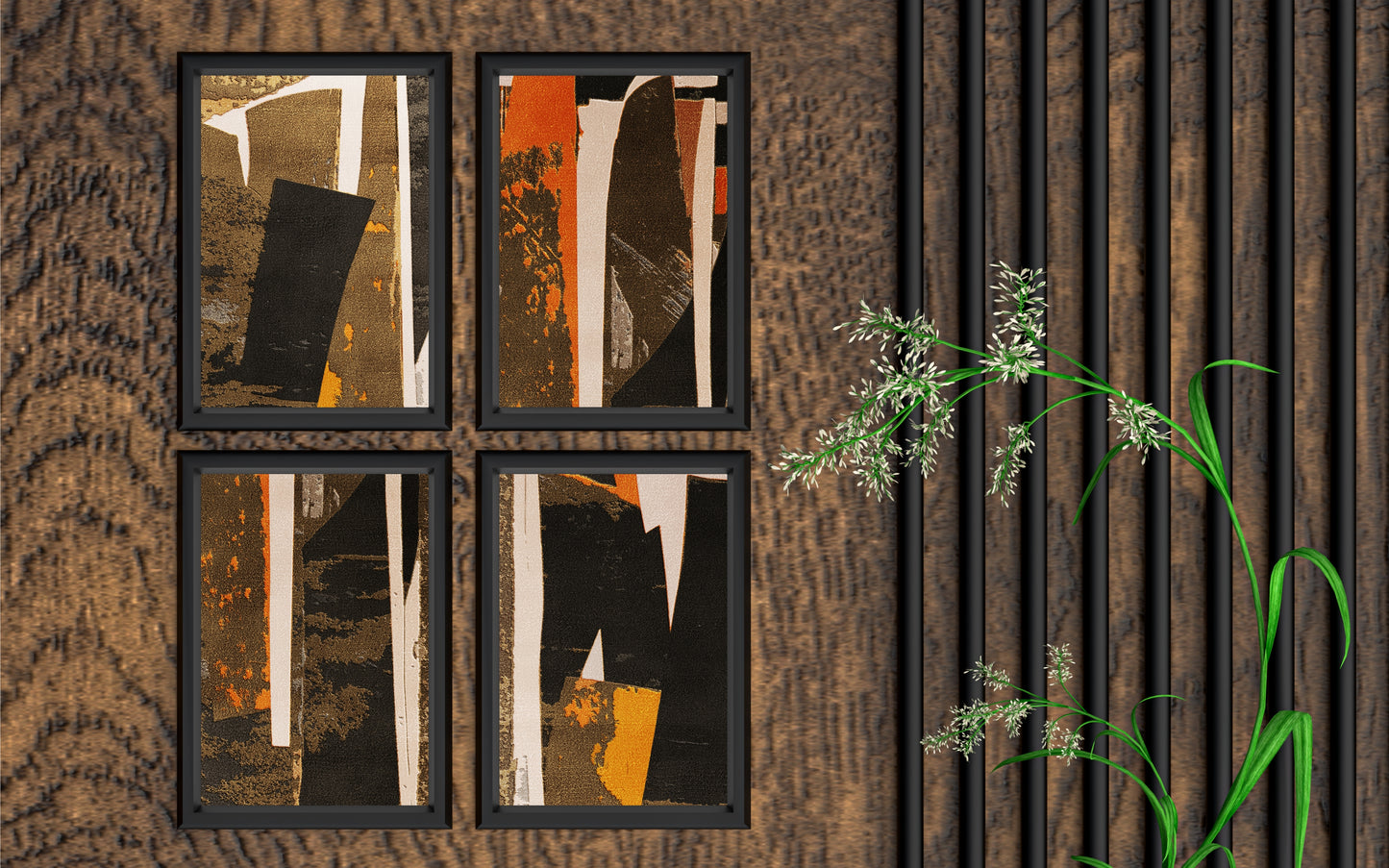Urban Rhythm – Raw Texture & Bold Expression 🖤✨