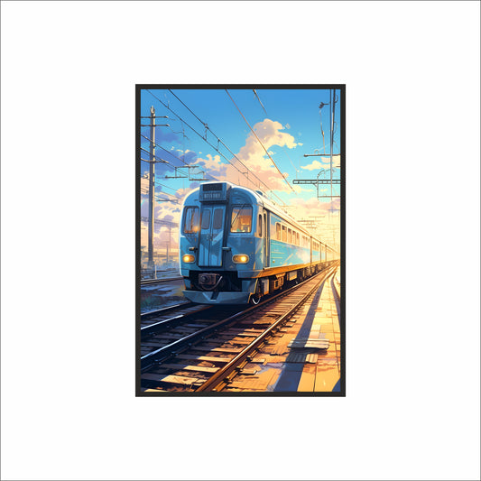 Journey Forward – Light, Motion & New Beginnings 🚆✨