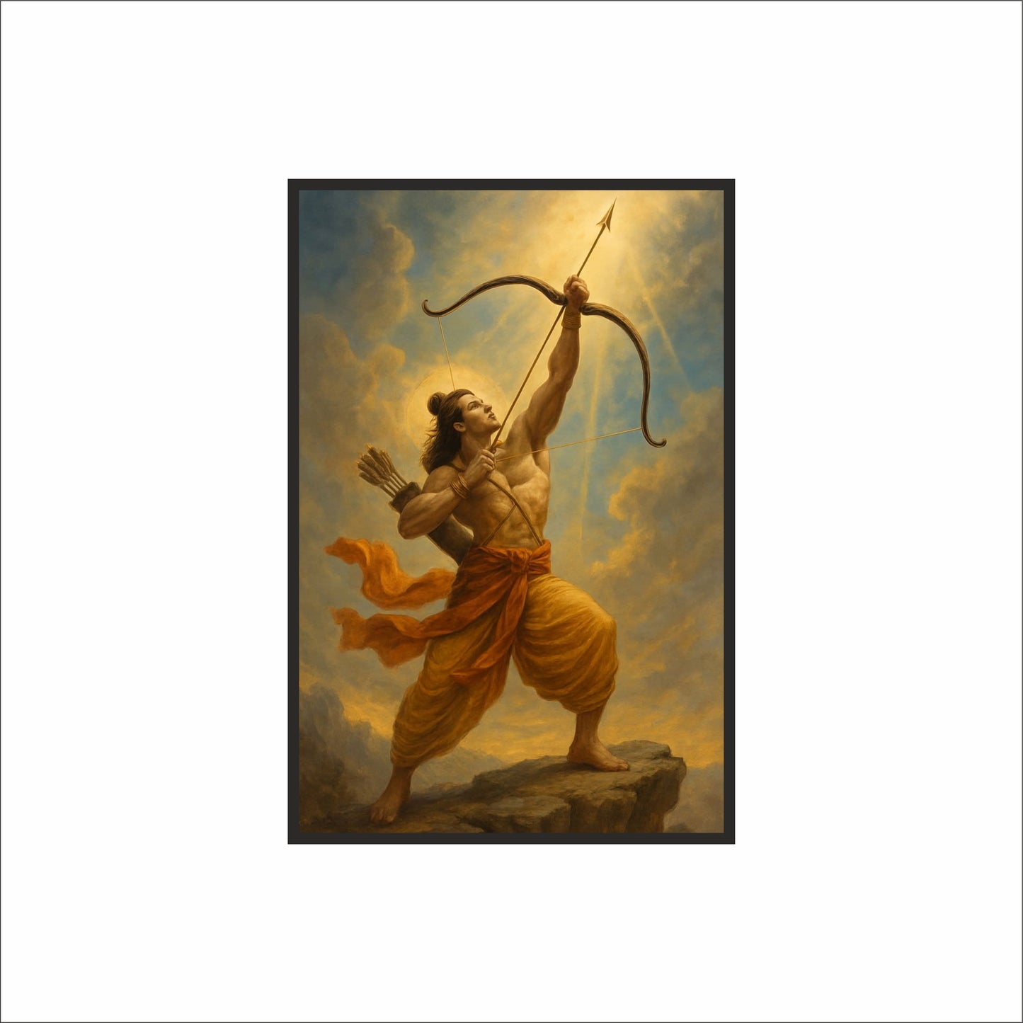Lord Ram – The Symbol of Dharma, Courage & Divine Strength 🏹✨