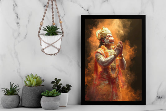 Lord Hanuman – The Flame of Devotion & Divine Power 🔥🙏