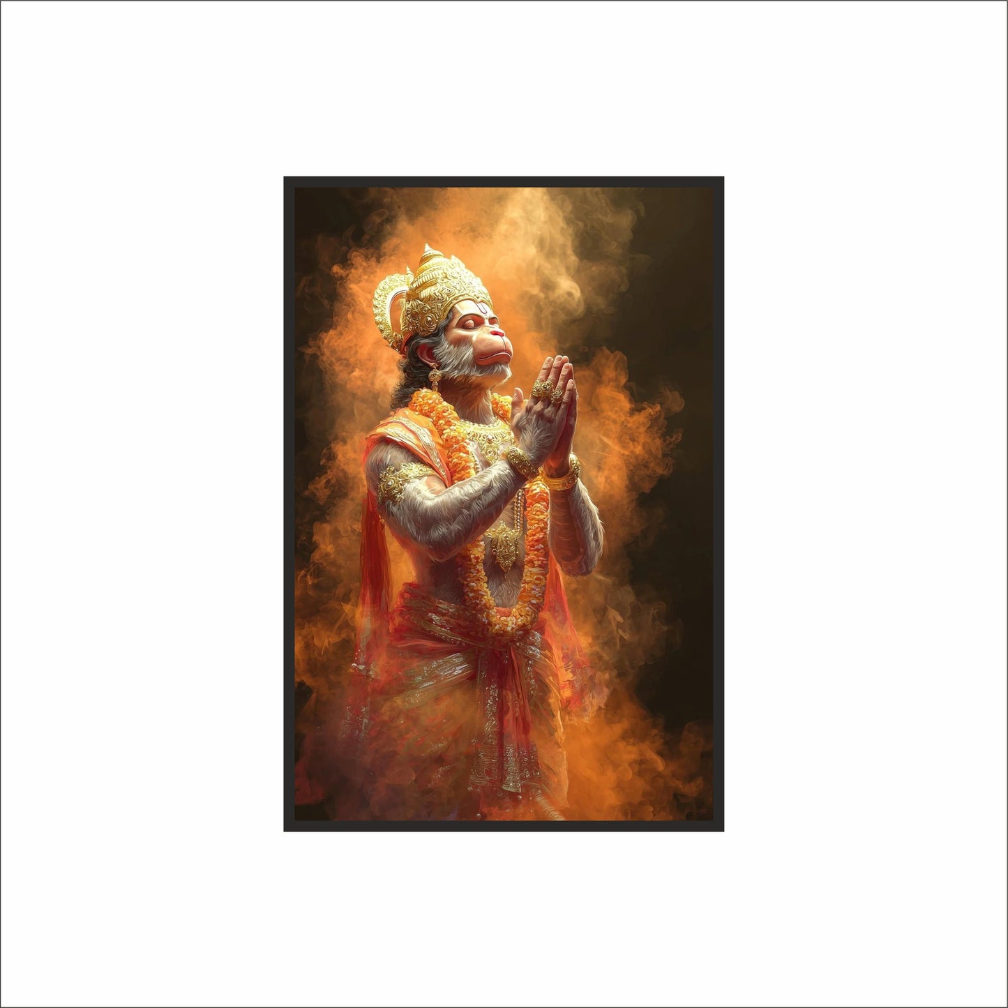 Lord Hanuman – The Flame of Devotion & Divine Power 🔥🙏