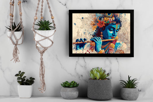 Shri Krishna – The Divine Melody of Love & Grace 🎶💙