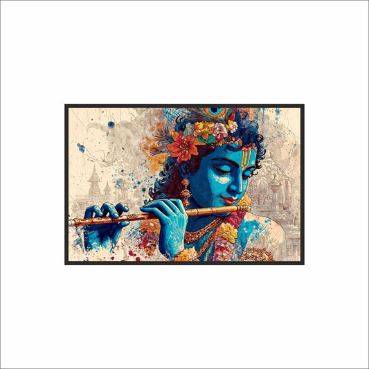 Shri Krishna – The Divine Melody of Love & Grace 🎶💙