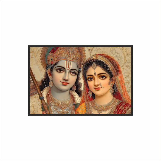 Shri Ram & Maa Sita – The Eternal Symbol of Love, Dharma & Devotion 🕊️🌸