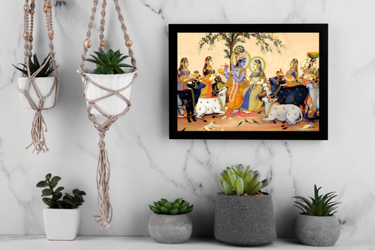 Shri Krishna Raas Leela – The Divine Dance of Love & Devotion 💛🎶