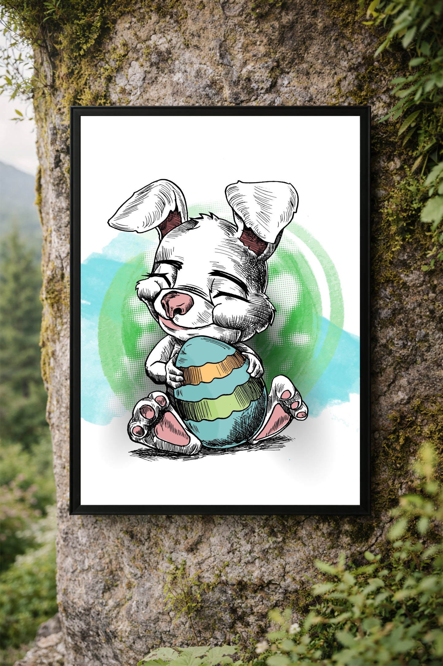 Playful Pup Wall Art Photo Frame – Cute & Joyful Wall Art