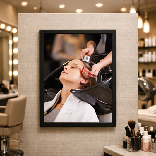 Salon Hair Wash & Relaxation Art – Pure Care & Comfort 💆‍♀️✨