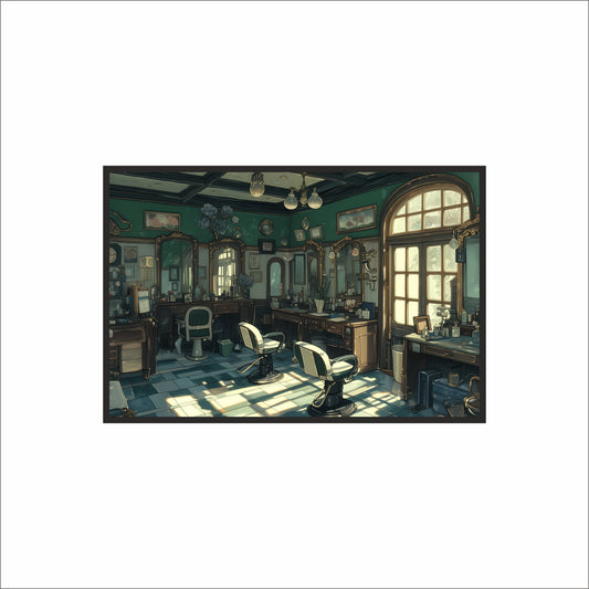 The Classic Barber Lounge – Timeless Style & Calm Vibes ✂️✨