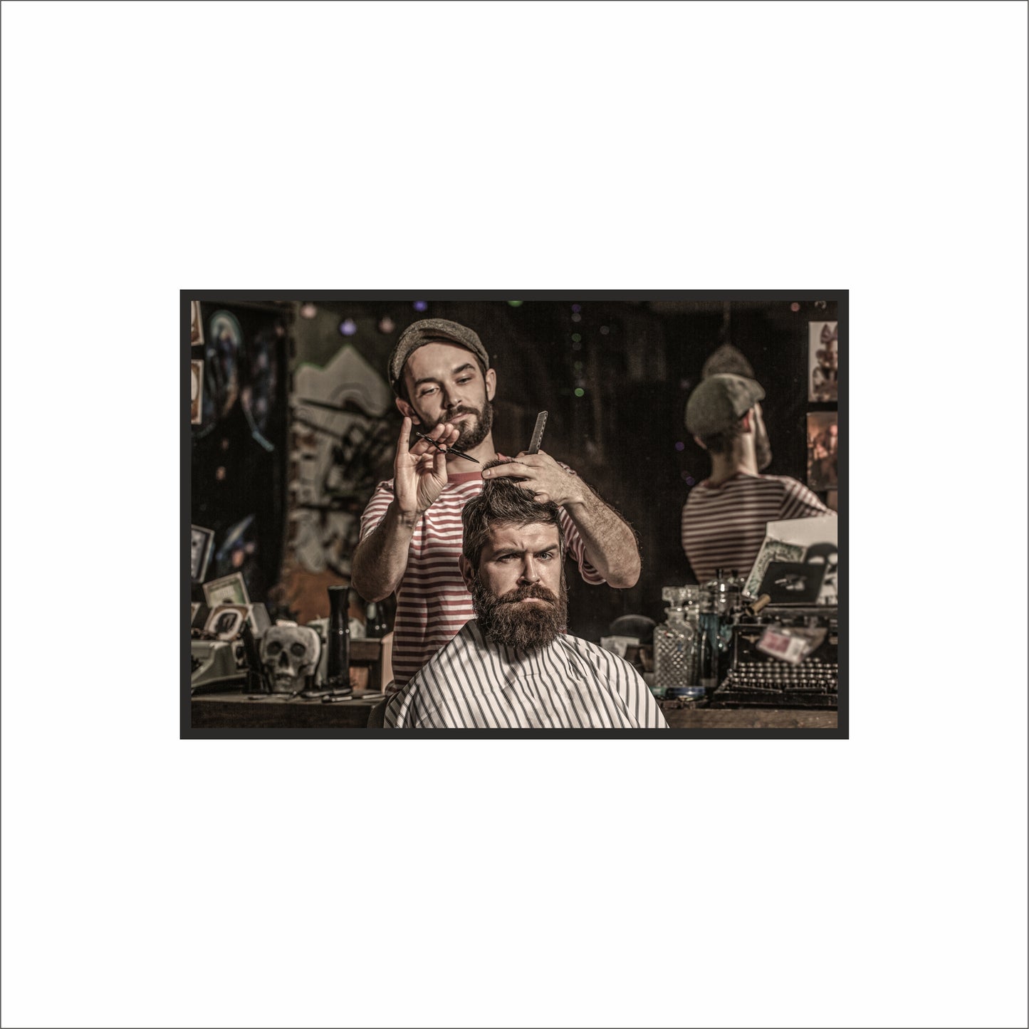 The Master’s Touch – Classic Barber Craft ✂️🧔